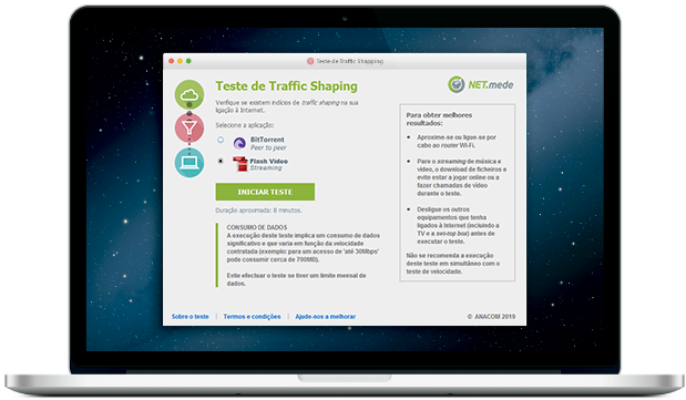 Apps para o Traffic Shaping
